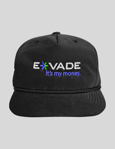 Evade Cotton/Nylon Rope Hat Hat Greater Half Black